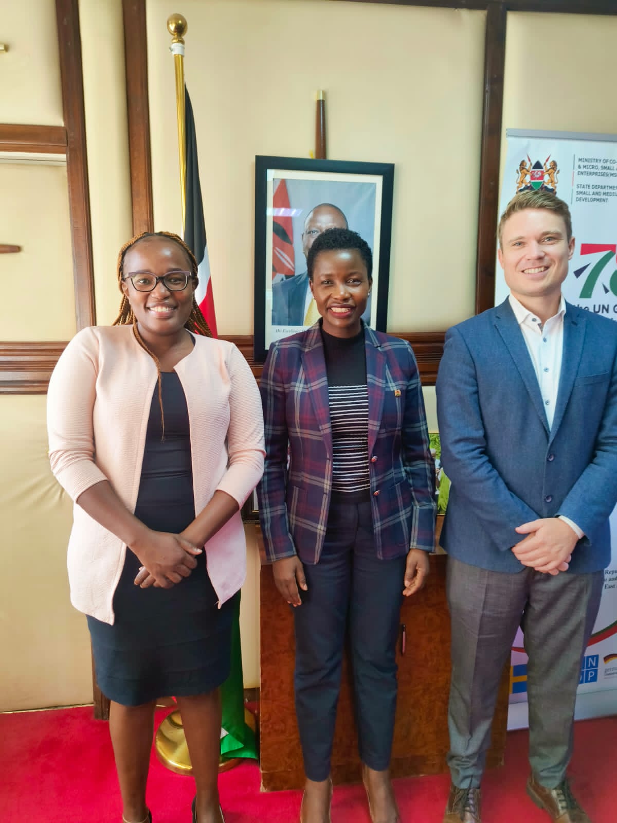 KfW Team meets the Principal Secretary MSMEs