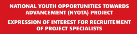 Re-advertised Vacancy No: 1/25 - Monitoring and Evaluation (M&E) Specialist