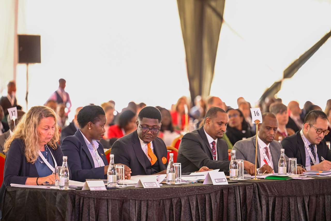 Principal Secretary MSMEs Development Hon. Susan Mang'eni, Principal Secretary Youth Affairs and Creative Economy amongst various dignitaries
