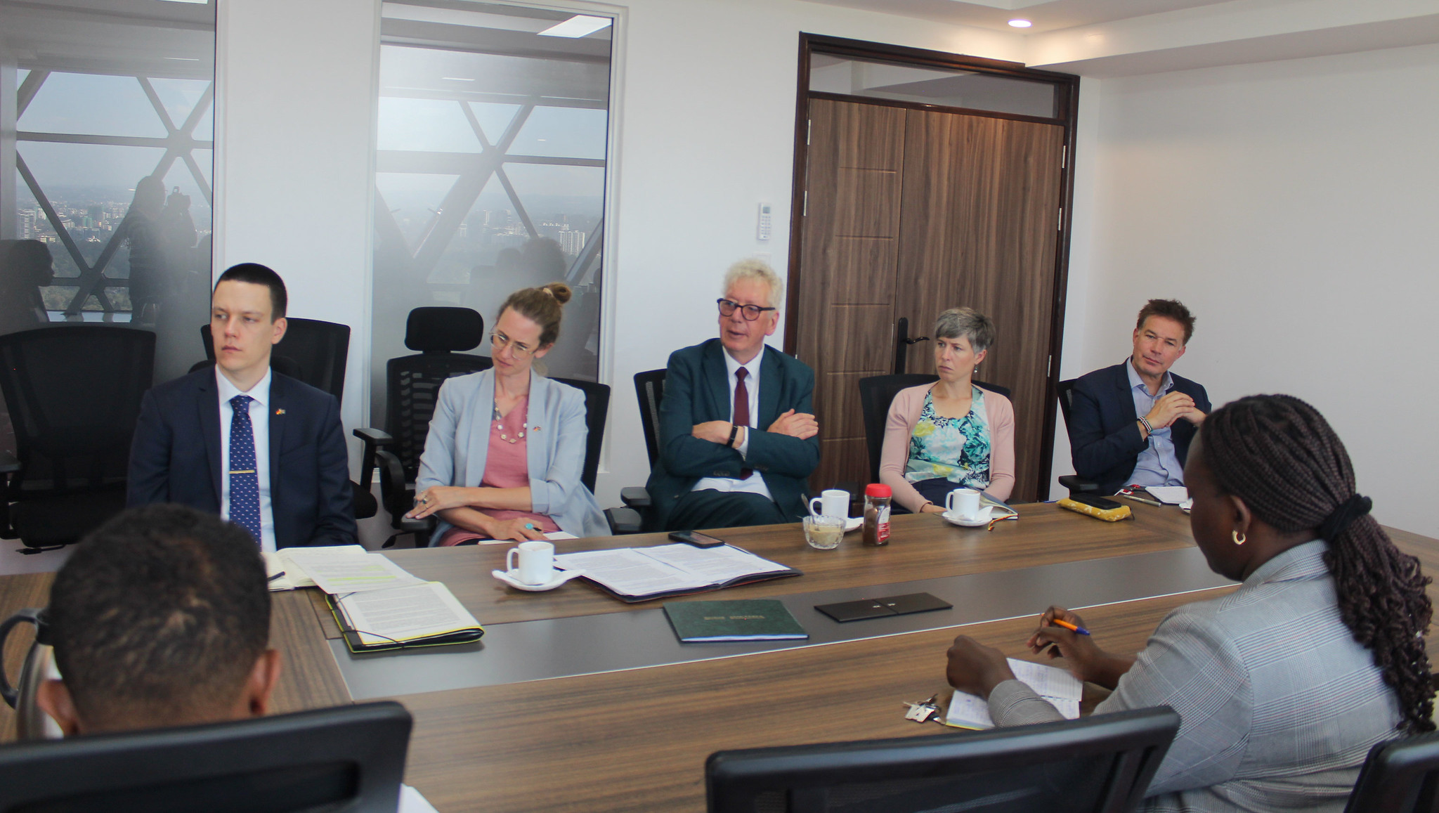 Hosted delegation from the Federal Republic of Germany led by Yannic Kiewitt, Deputy Head of Division 212 (East Africa), Federal Ministry of Economic Cooperation and Development