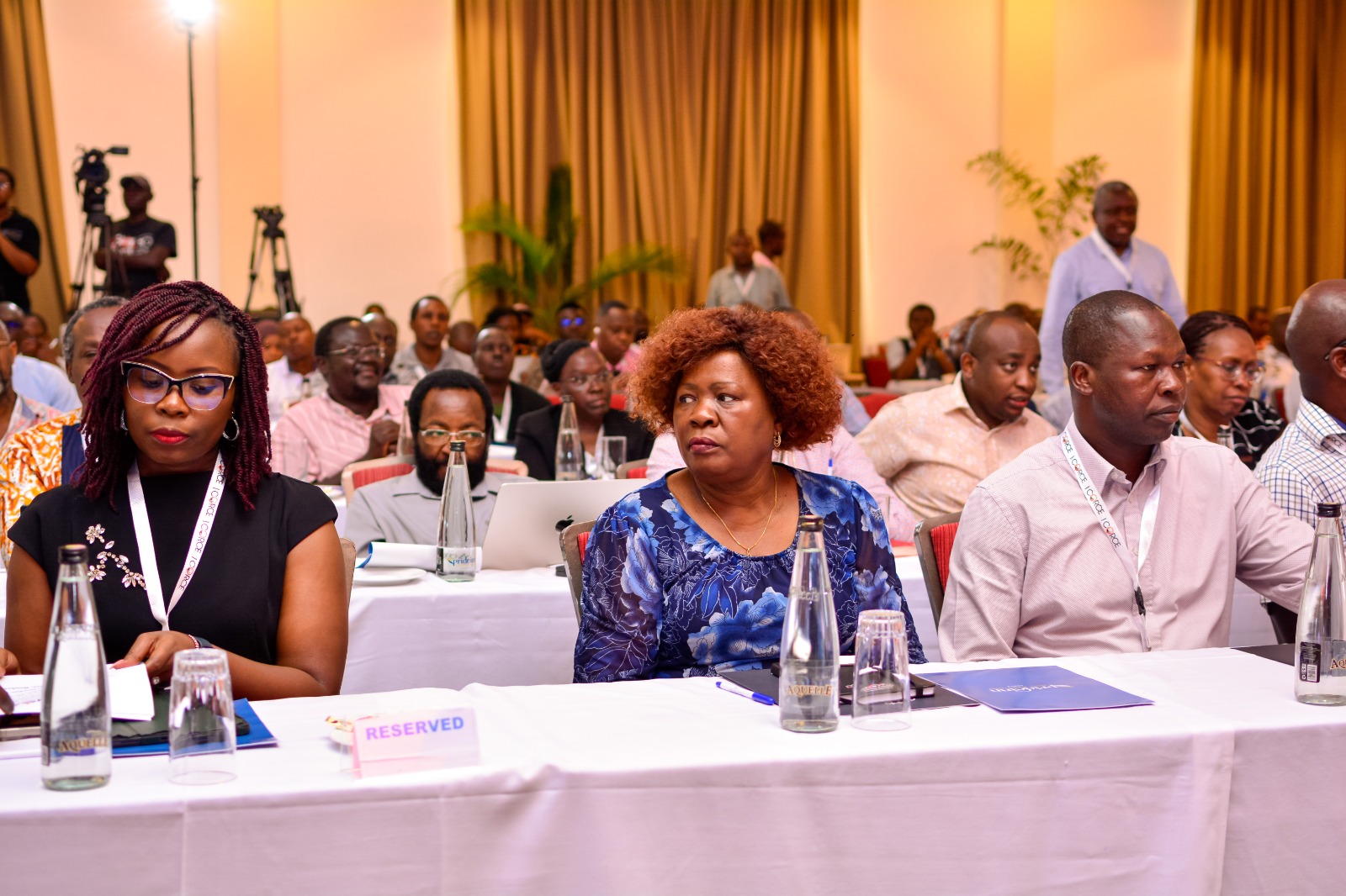 CS Alice Wahome at the 5th international construction research conference and exhibition (ICORCE)
