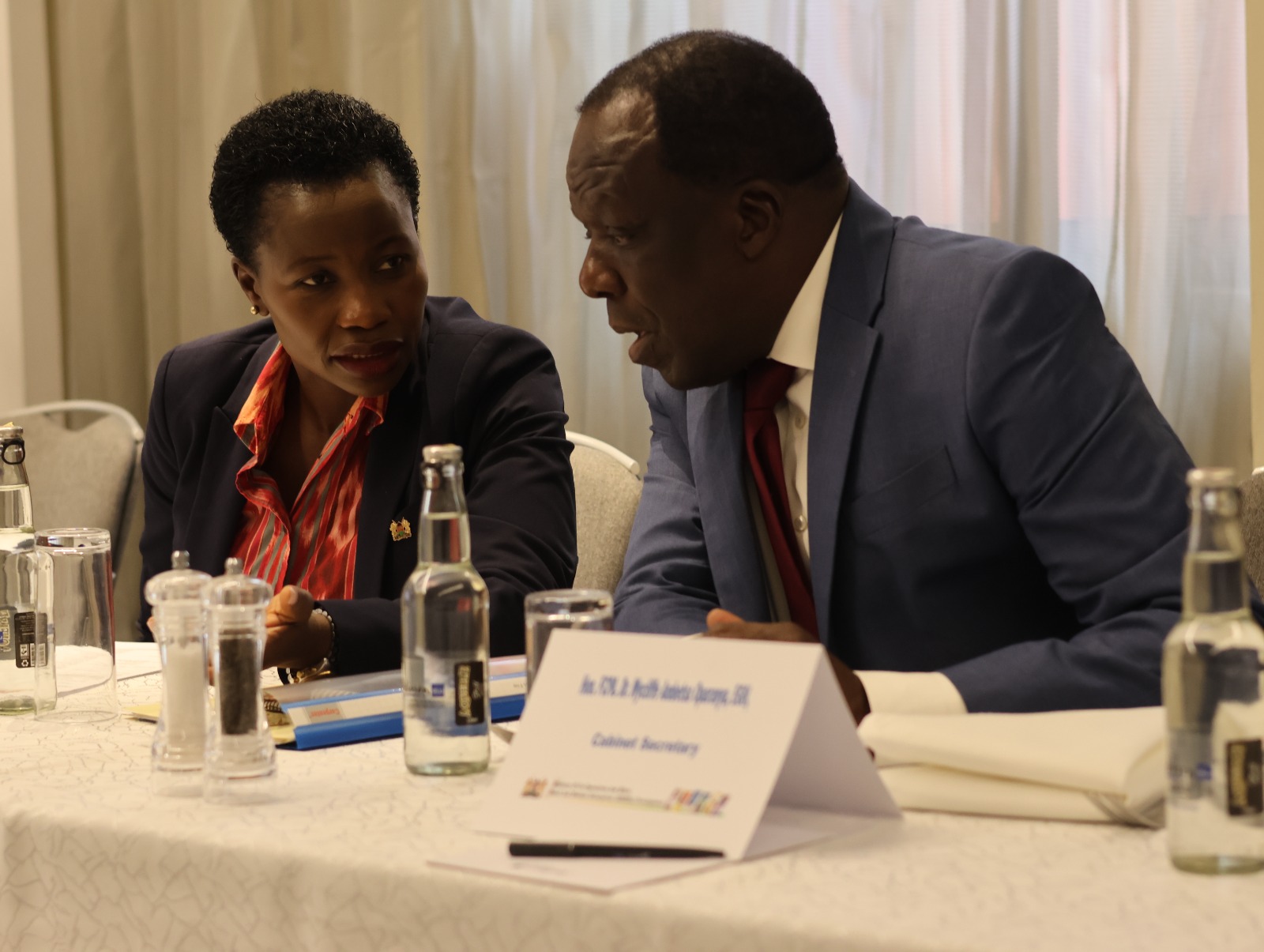 CS. Ministry of Co-operatives and MSMEs Development alongside PS. MSMEs Development