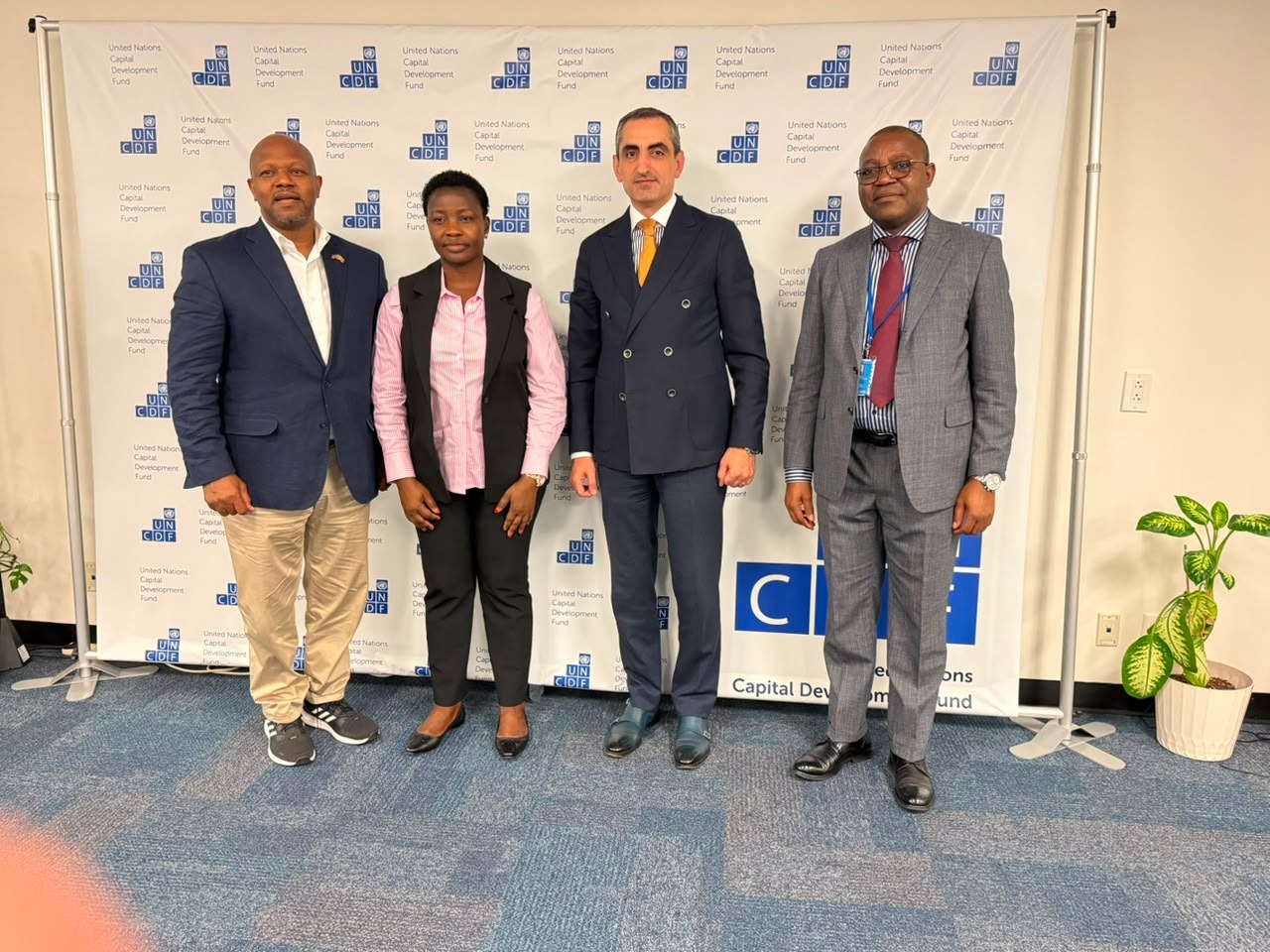 Chair of the Kenya Vision 2030 Board, Dr Emmanuel Kombe Nzai, PS MSMEs Development, Hon. Susan Mang'eni C.B.S, Secretary of Economic, Mr Festus Wangwe, from the State Department of Economic Planning