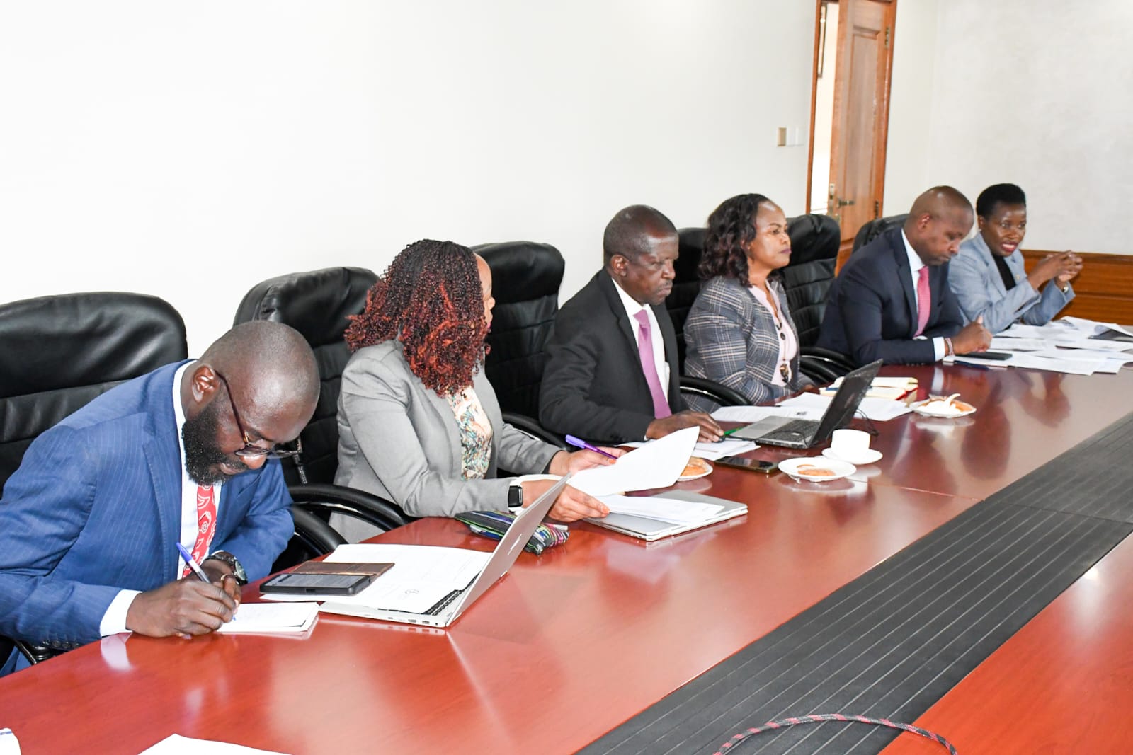 Delegates from the Ministry