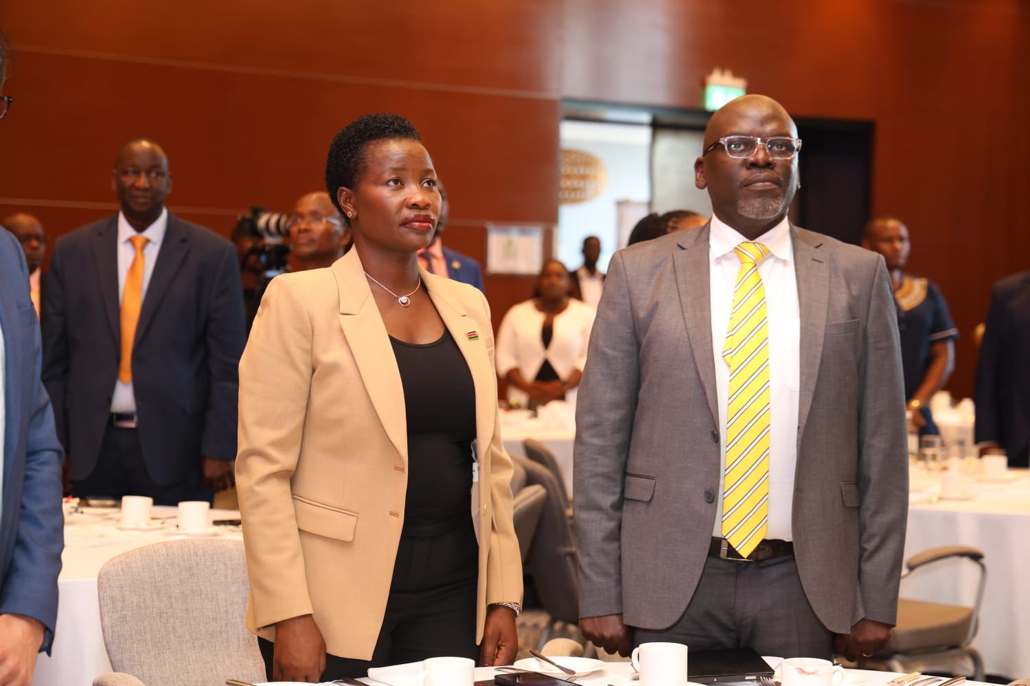 Delegates present at the event