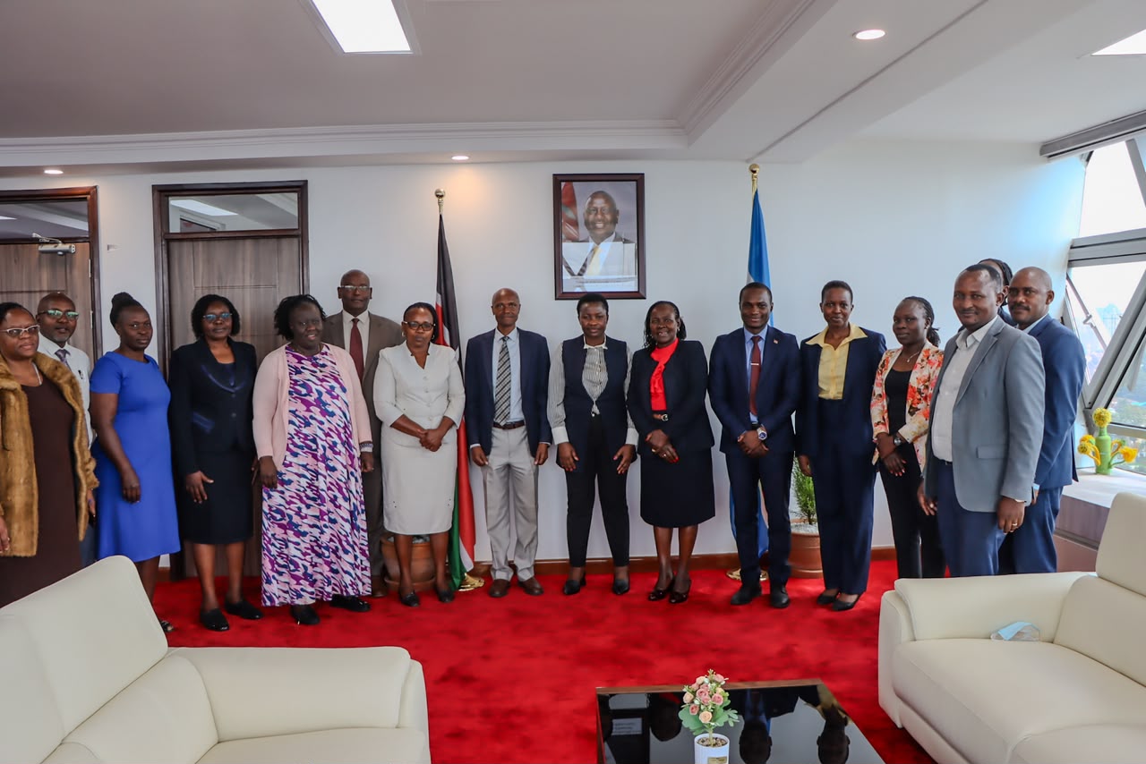 Delegation present during the strategic meeting on Business Development Services