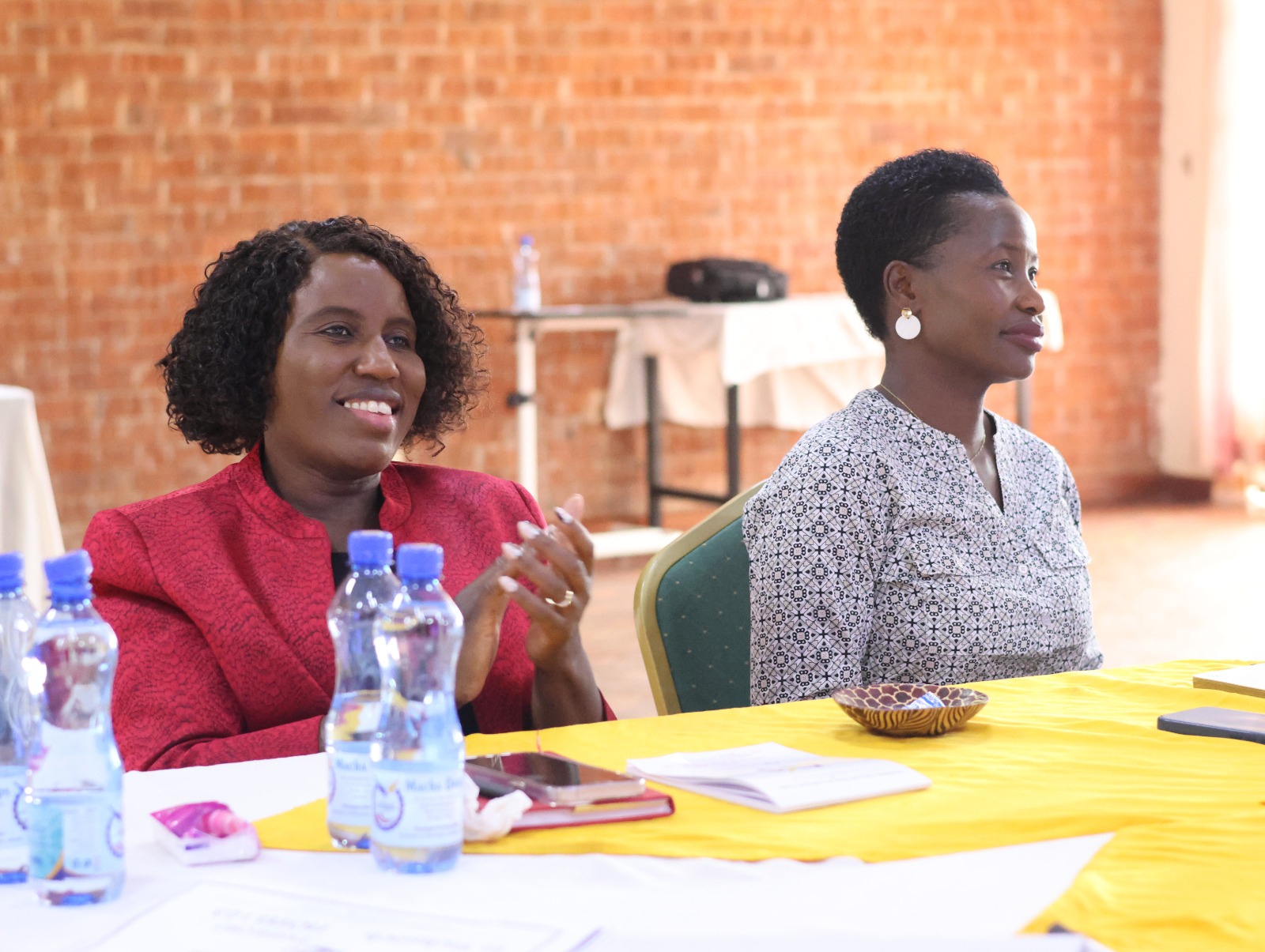 Dr. Beatrice Muganda, CBS alongside Hon. Susan Mang'eni, CBS