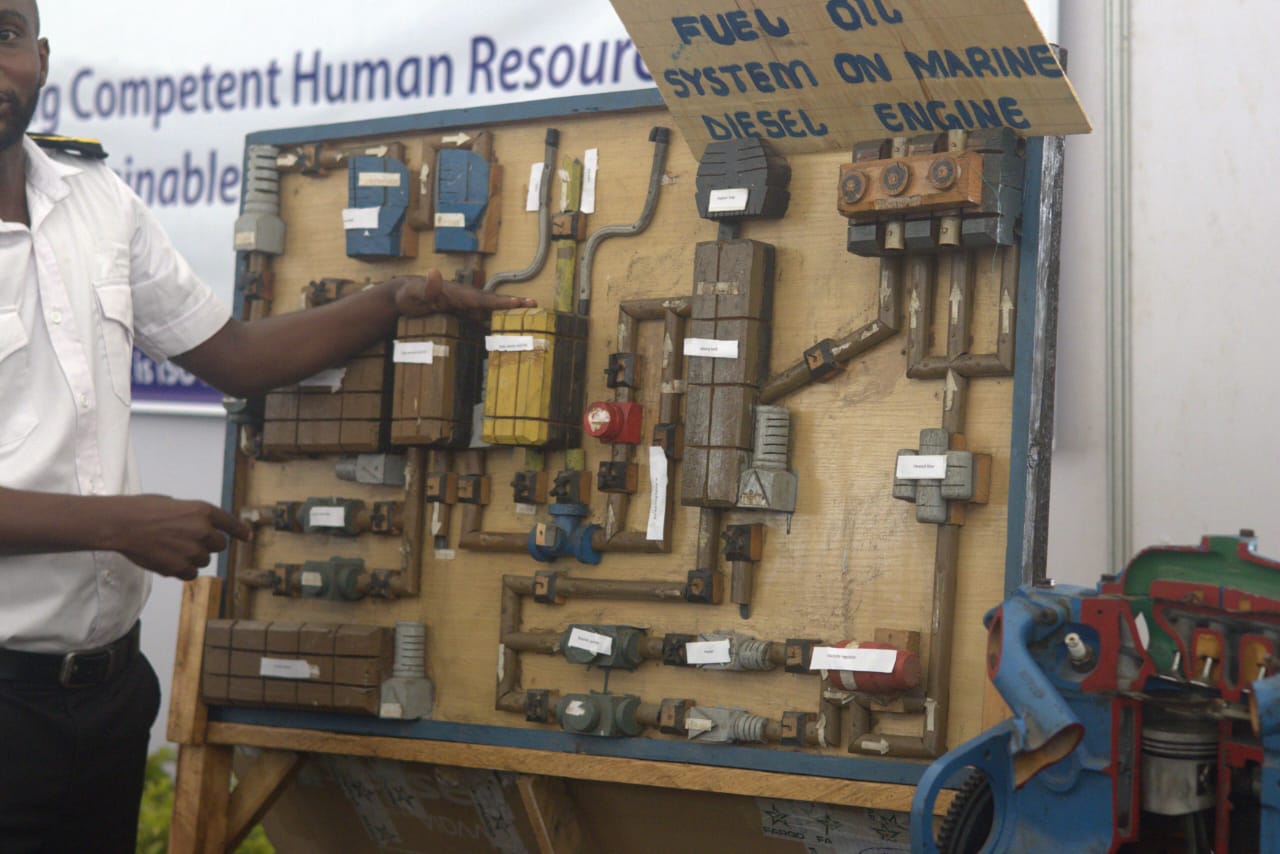Fuel Oil System on Maritime Engine displayed ta the Madaraka Day Thematic Event