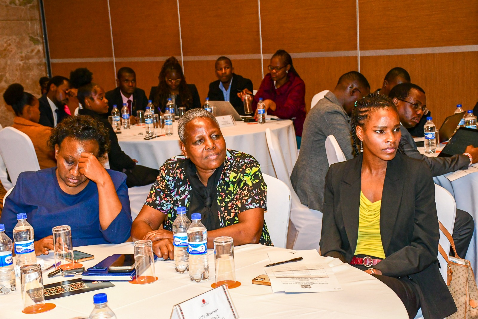 Head of Audit Unit among other heads at the validation workshop