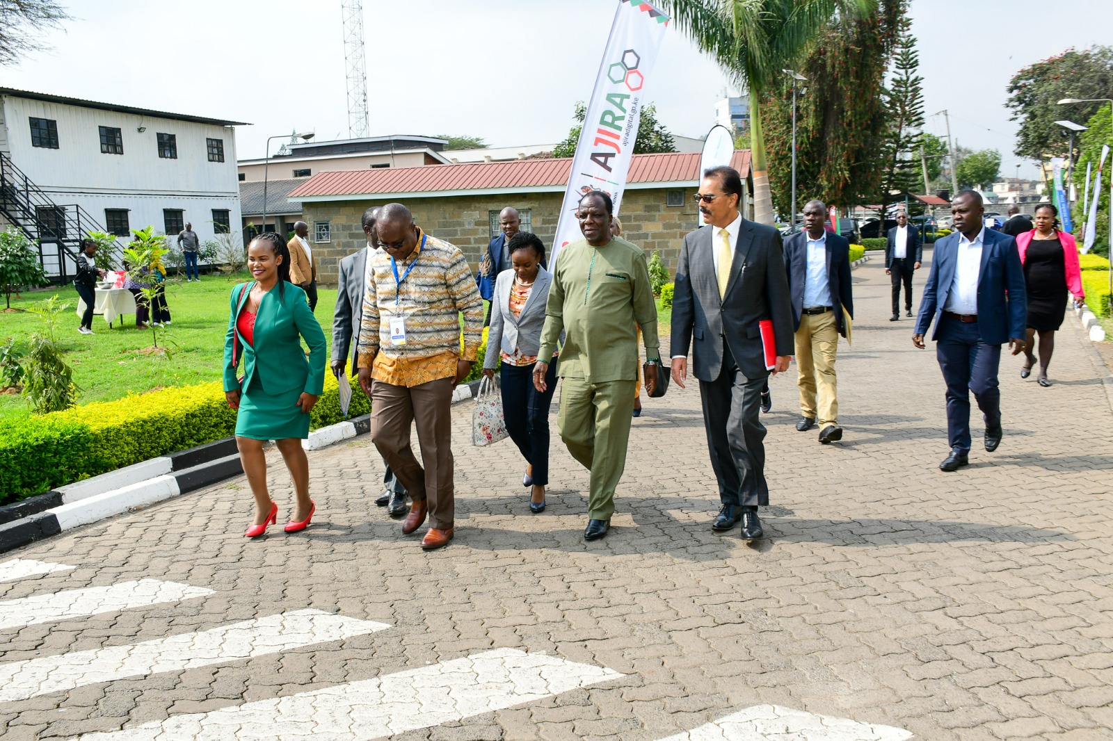 Hon. Oparanya entry to the SME Confrence, Awards and Exhibitions