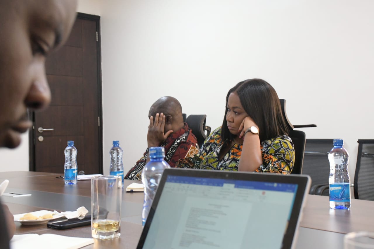 Delegation from the Ghanaian Embassy