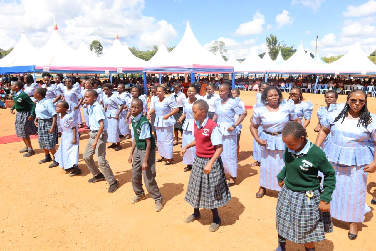 Mukuyuni Primary School students