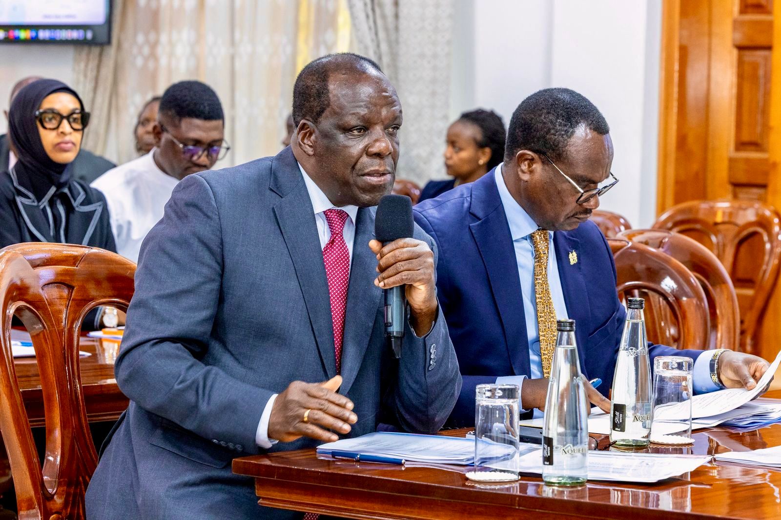 Cabinet Secretary Co-operatives and MSMEs Development FCPA Hon. Wycliffe Oparanya