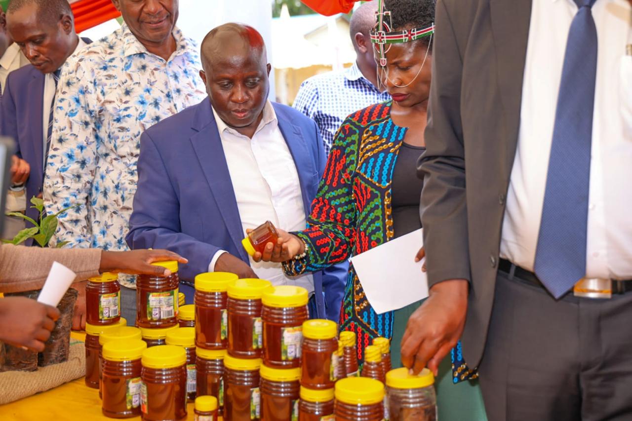 MSMEs present at the  event showcase their products