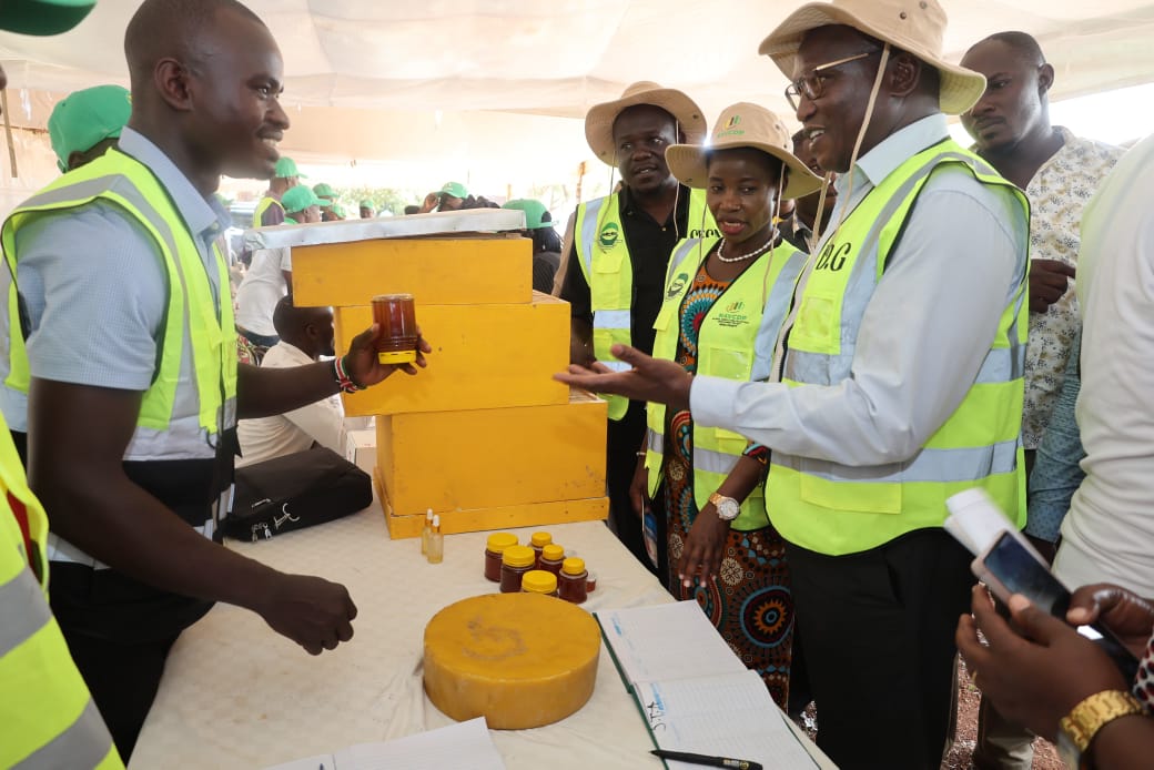 MSMEs present at the Agripreneur Model showcase their products
