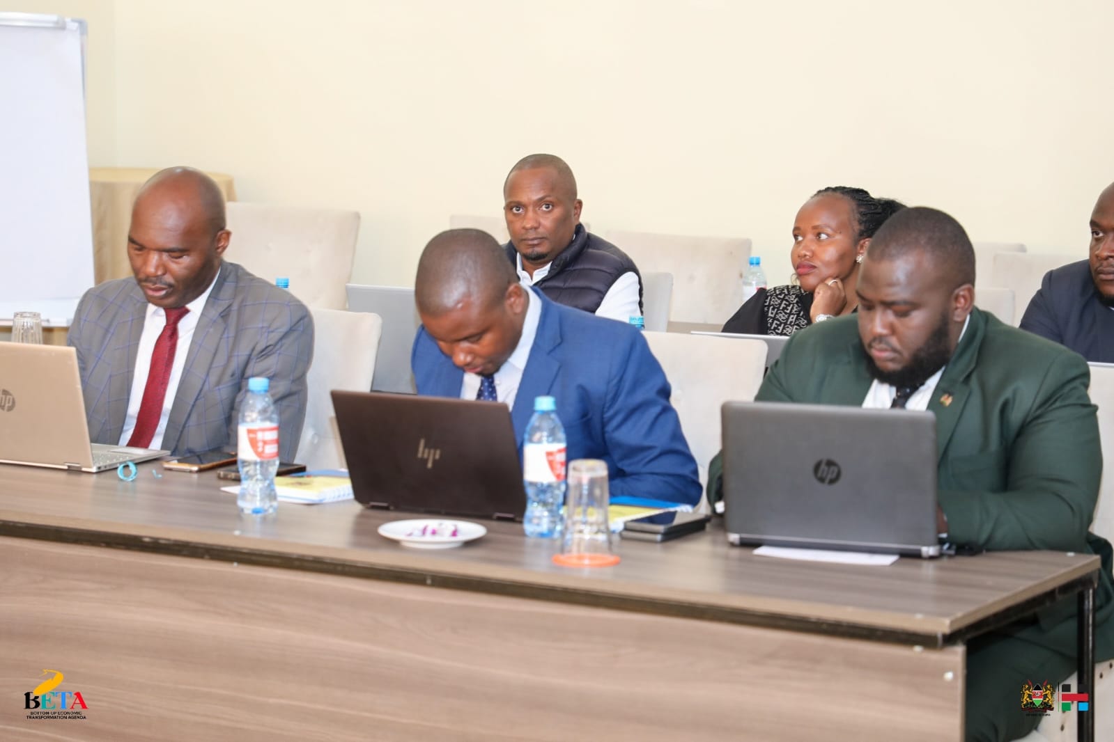 Members present at the Financial Inclusion Fund board and staff briefing