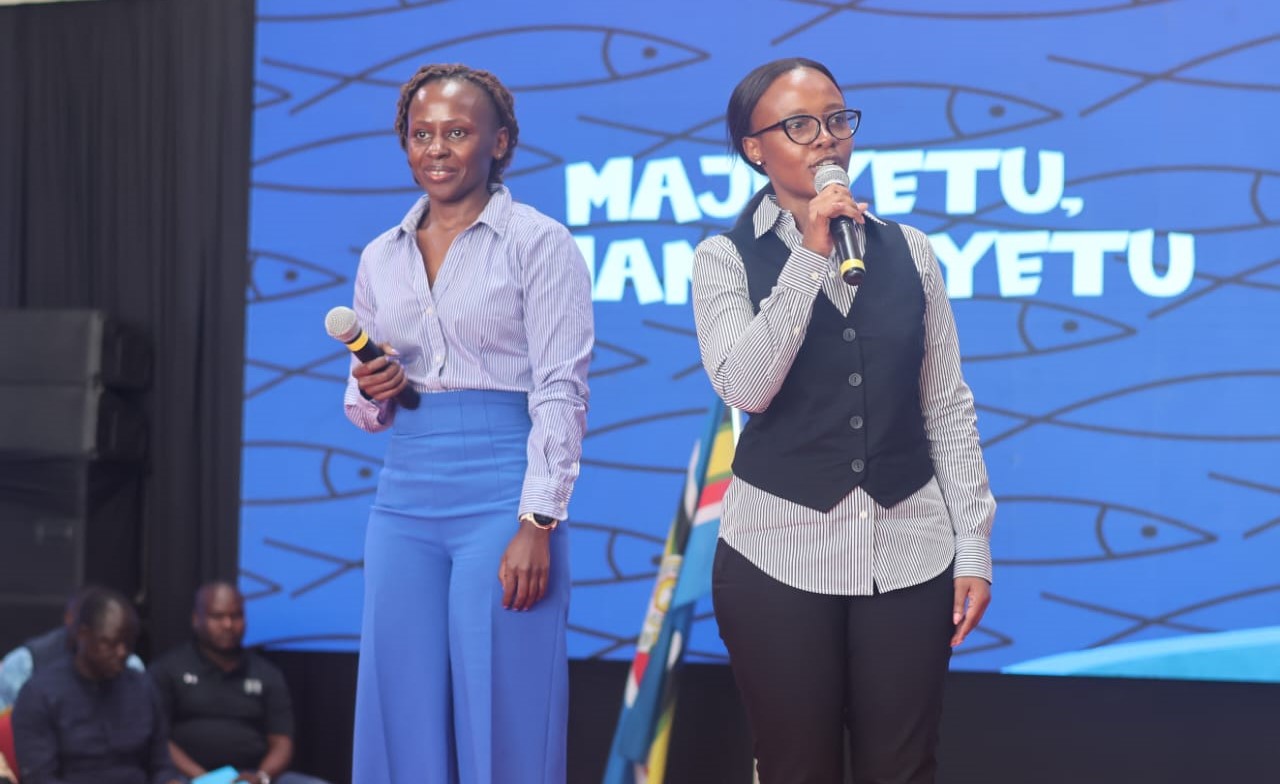 Members present at the pre-Madaraka Day celebrations themed Blue Economy and Maritime Affairs