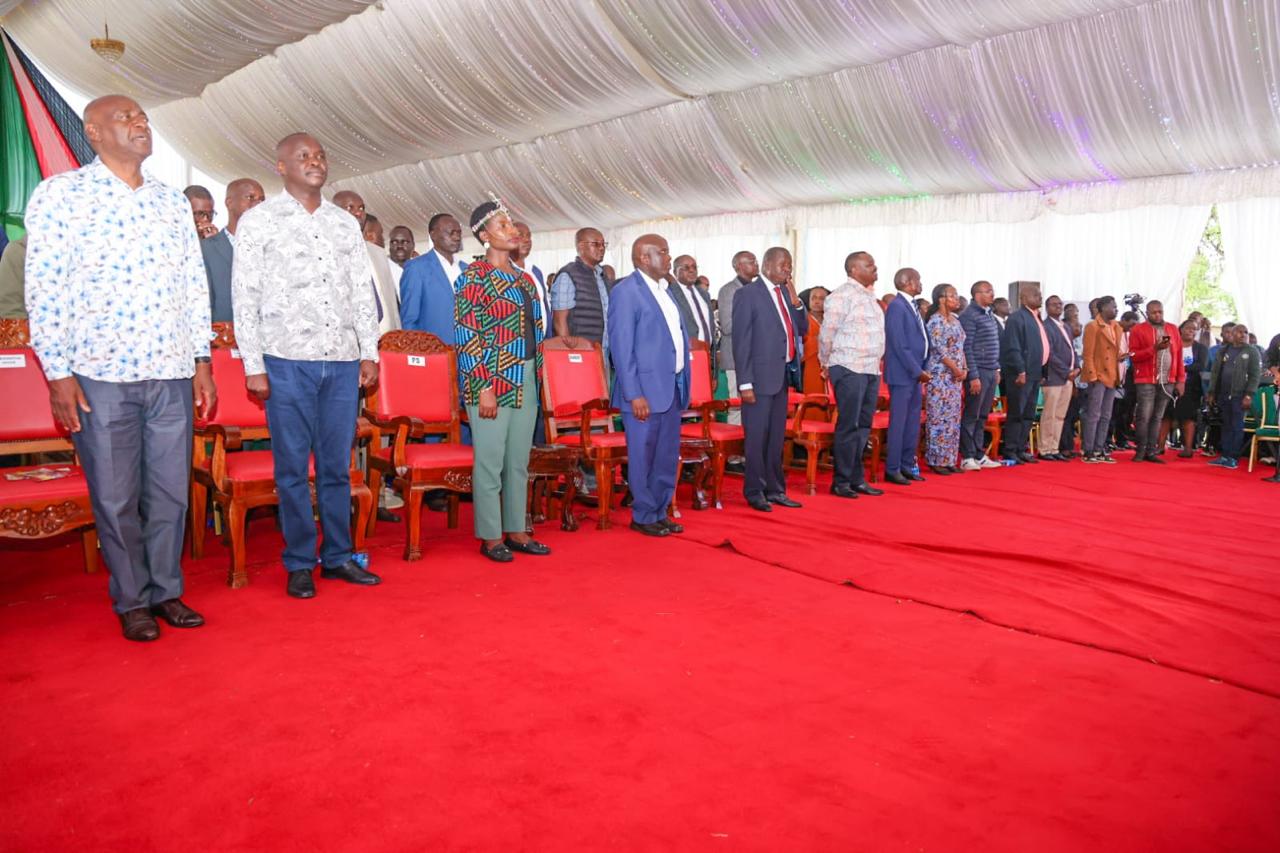 Members present at the the Baringo Business and Digital Innovation