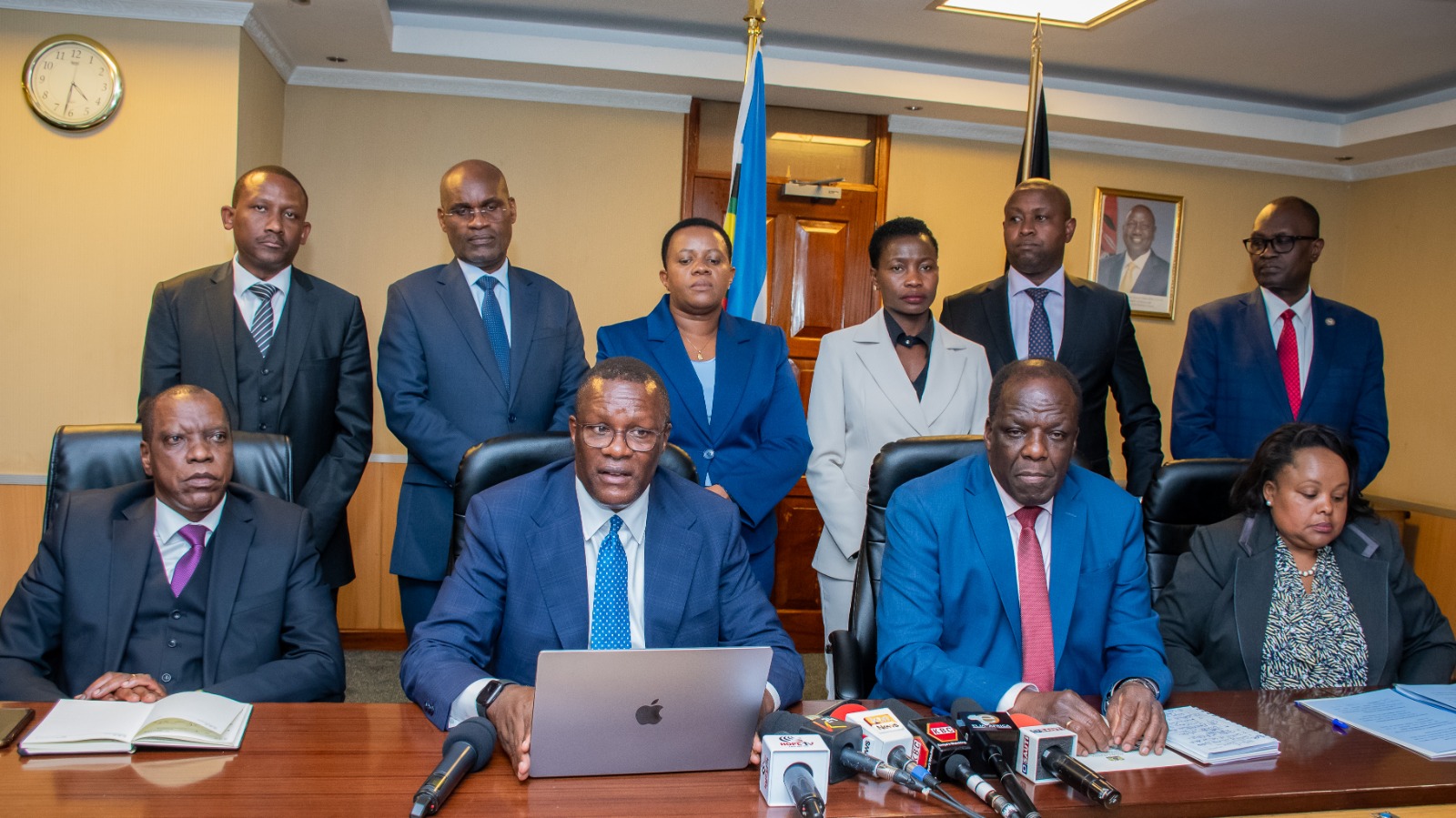 Ministry of Co-operatives and MSME Development leadership and team from National Government Delivery Unit