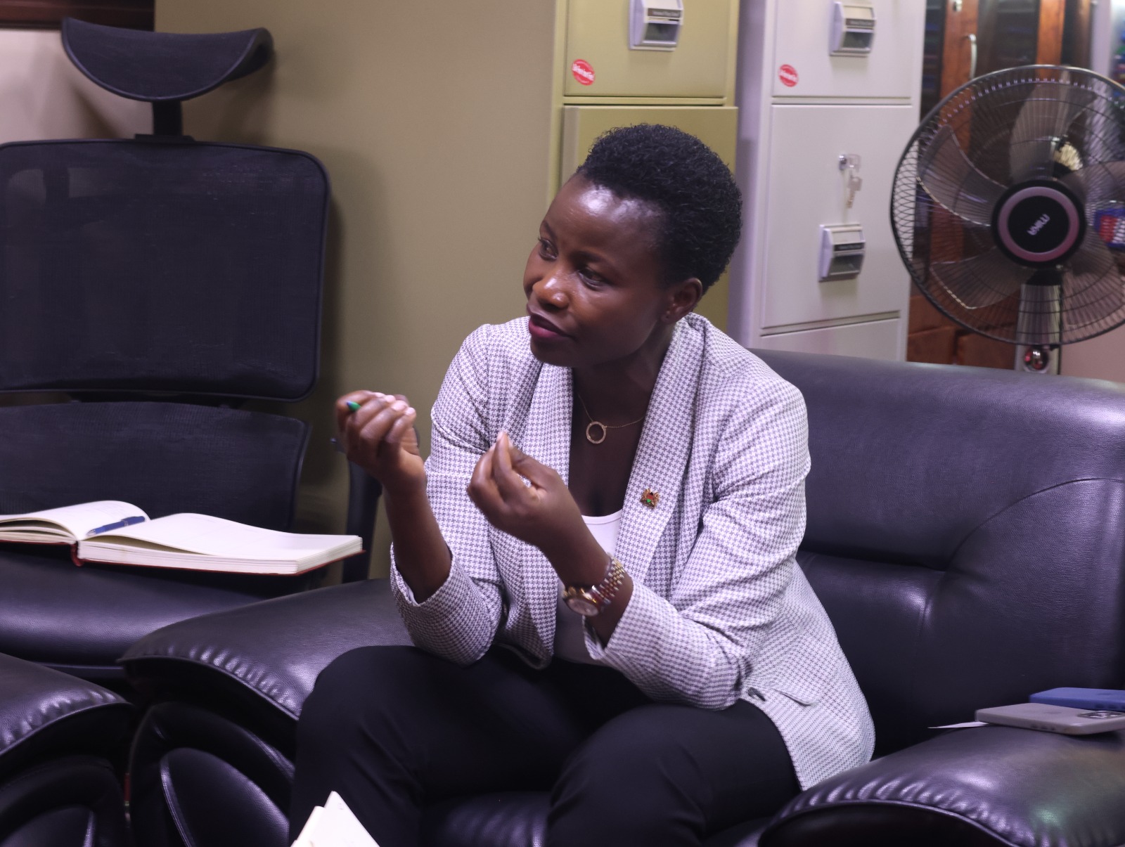 Hon. Susan Mang'eni discusses with officials from the UK High Commission on avenues of supporting MSMEs growth