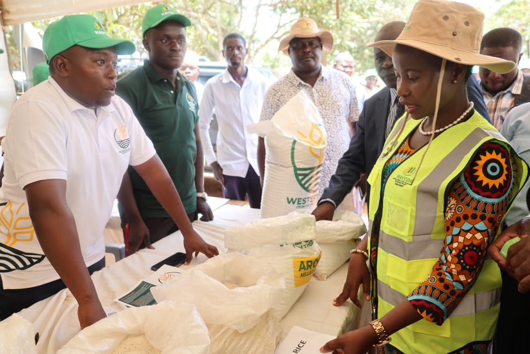 PS Mang'eni at the launch of the Agripreneur Model