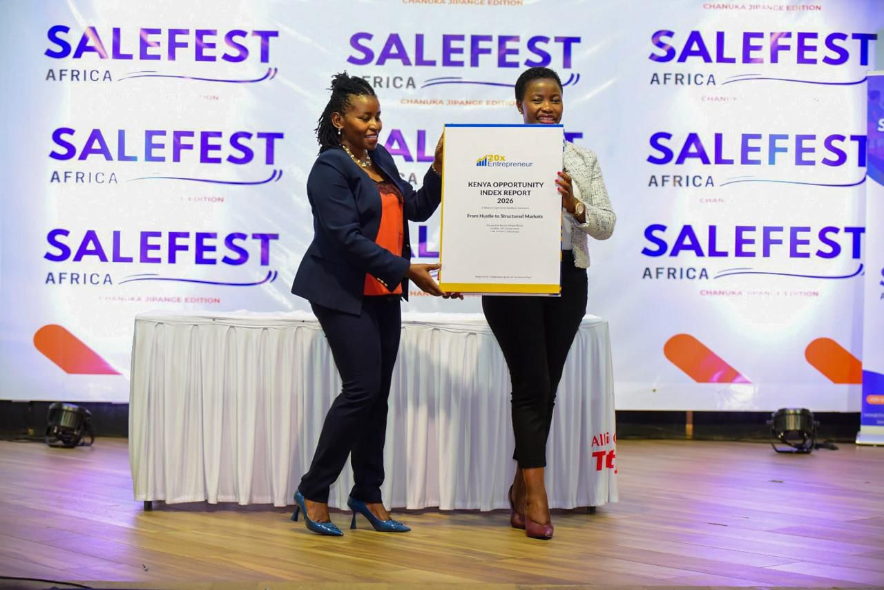 PS showcases the launched Kenya Opportunity Index Report