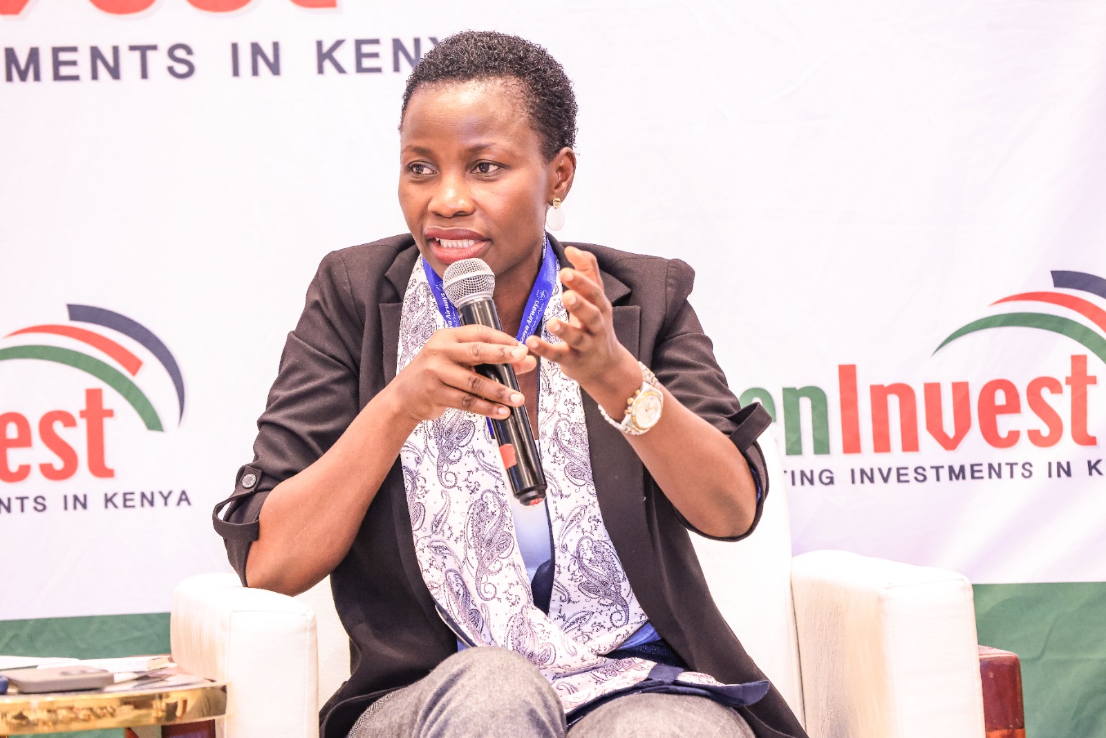 PS speaking during Ken Invest Forum
