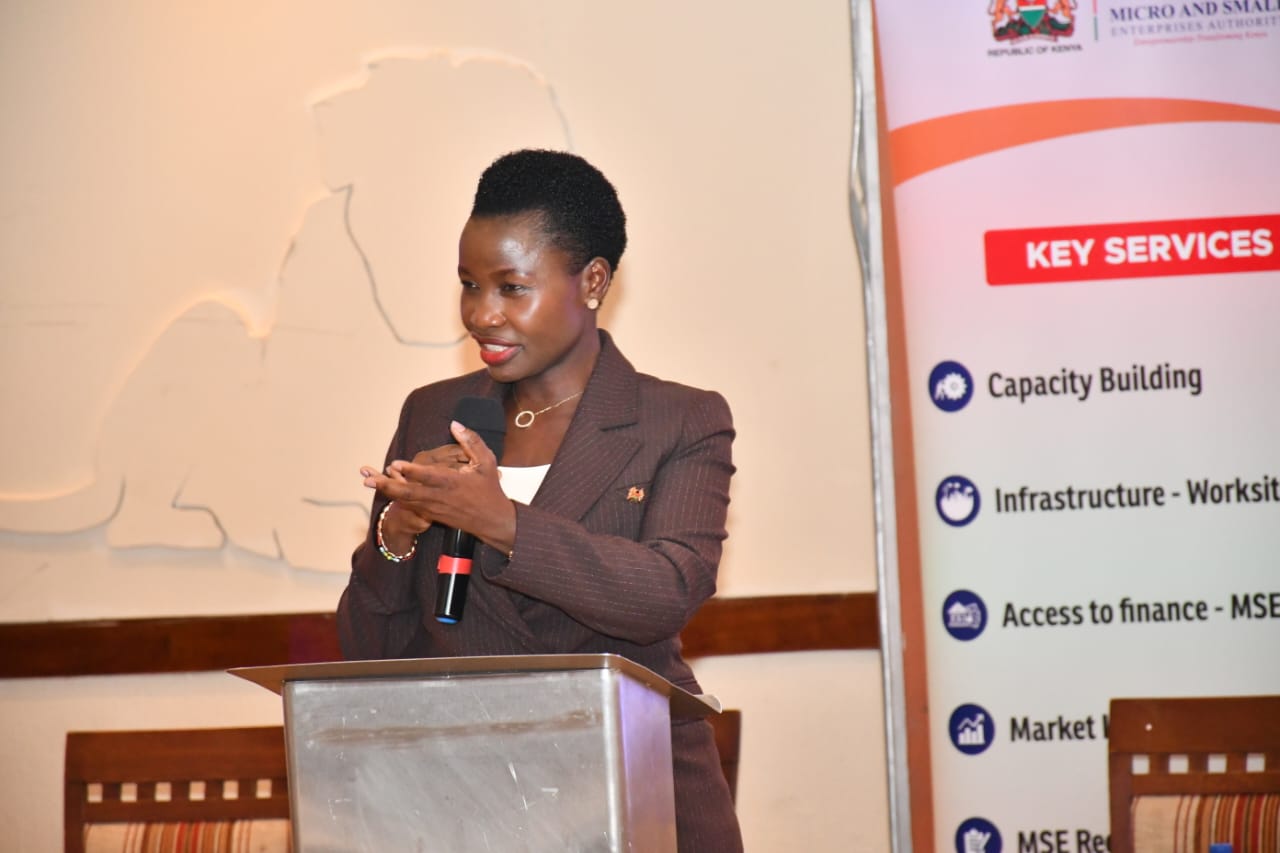 PS. MSMEs Development Susan Mangeni, CBS