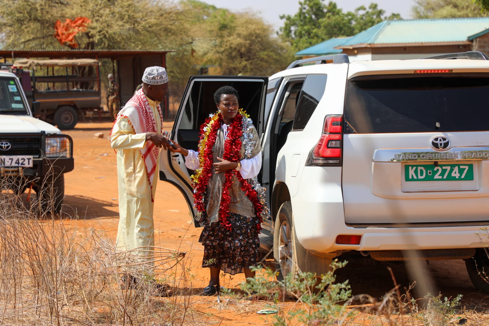 PS. MSMEs arrives at the Community Baraza & Economic Empowerment Program