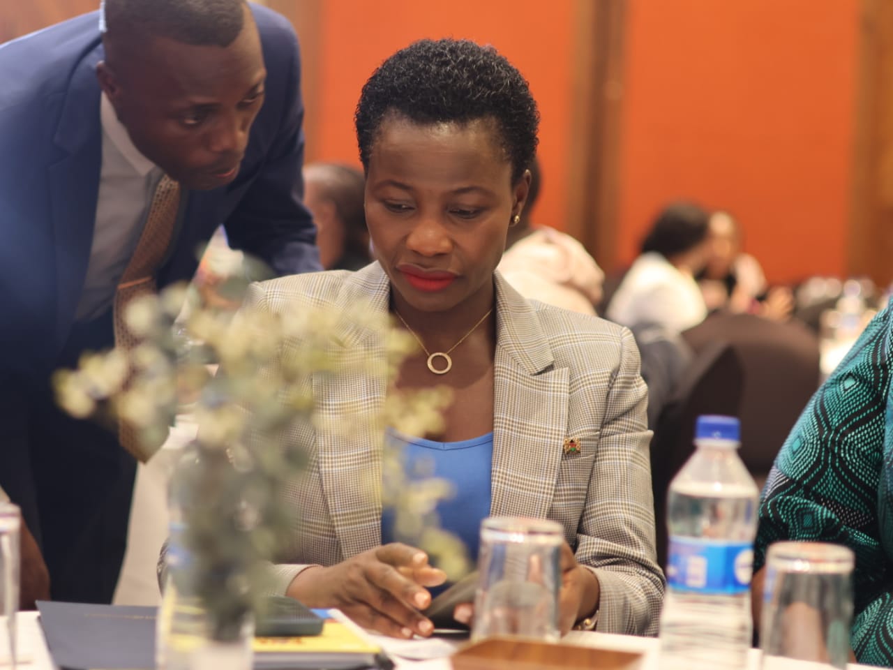 Hon. Susan Mang'eni, CBS at the Women's Economic Forum Kenya 2025