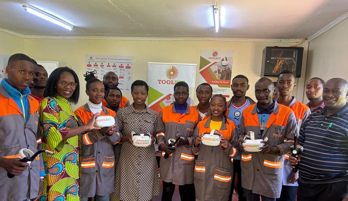 PS MSME in the presence of students from Toolkit training program