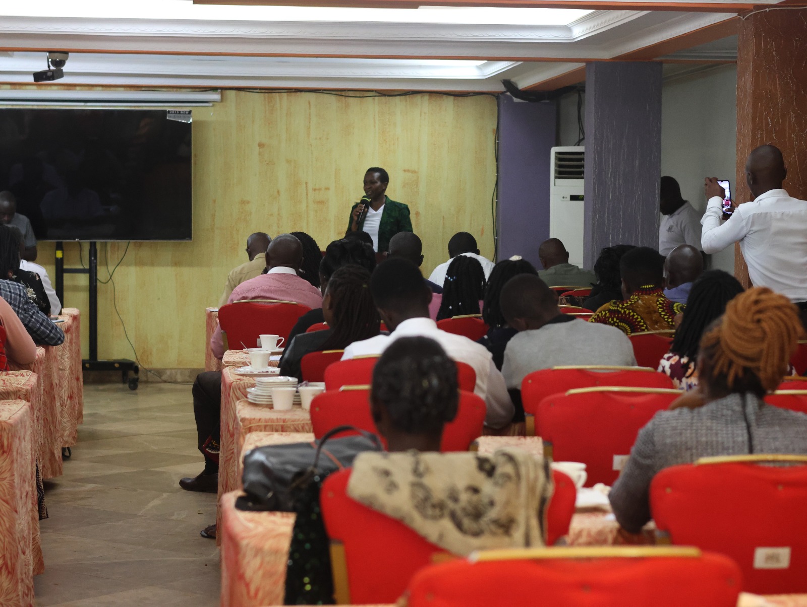 Public present at the 2025 MSMEs sensitization forum