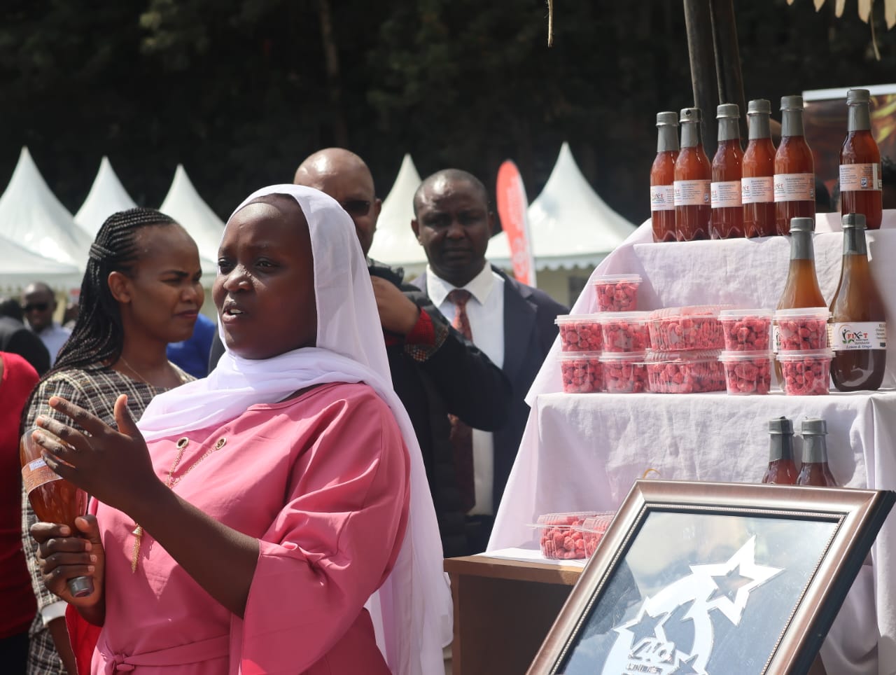 SMEs display their products