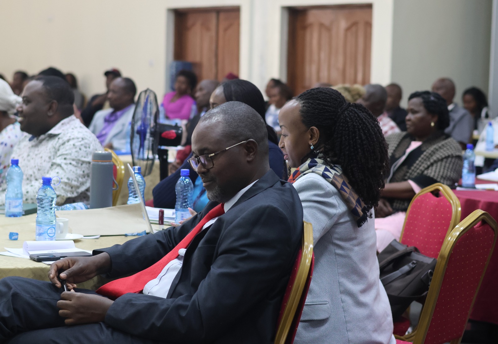 Stakeholders and members of public at Machakos County for MSME policy and MSE Act Review 2025 public participation