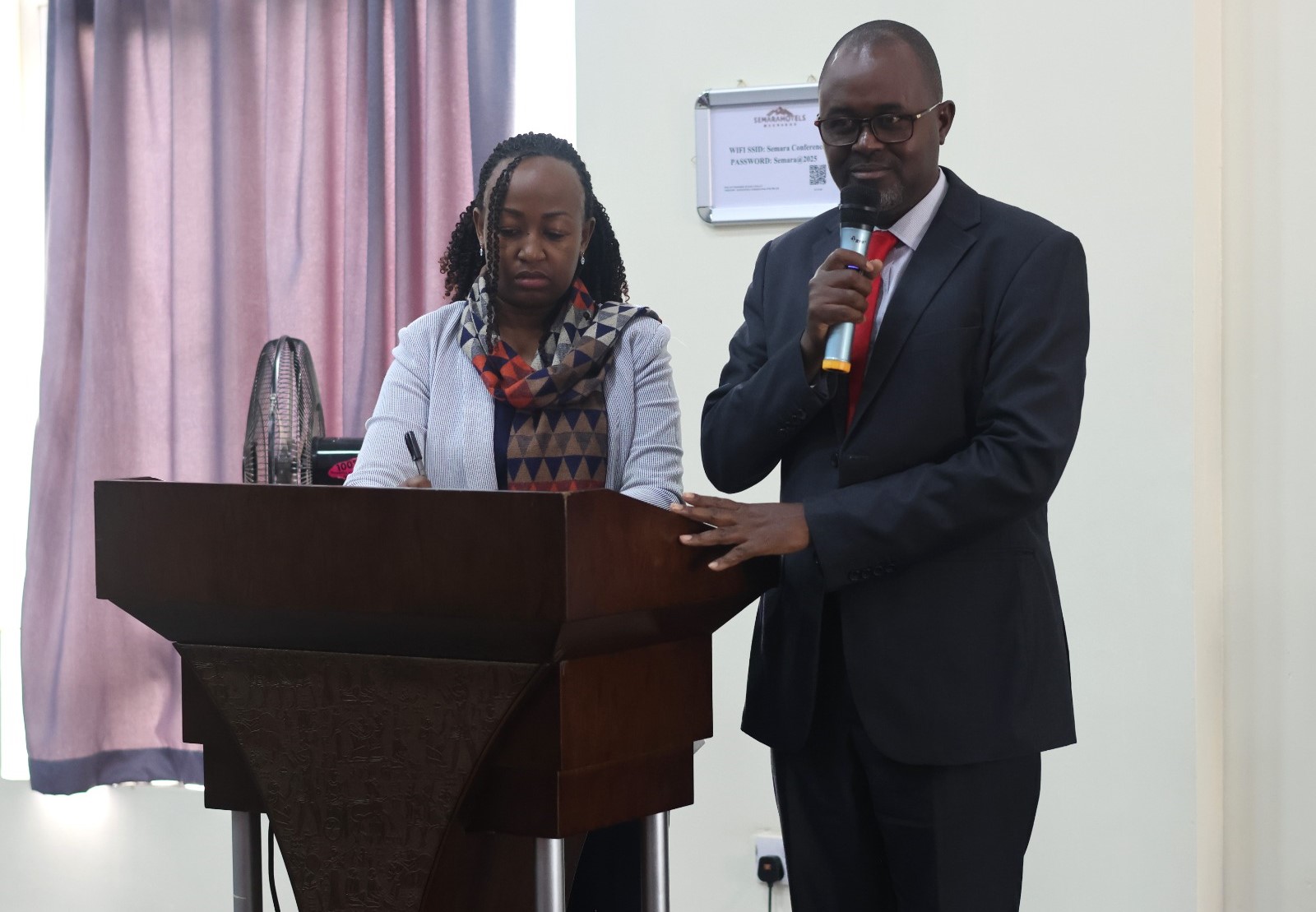 Stakeholders present at the MSME Policy and MSE Act Forum