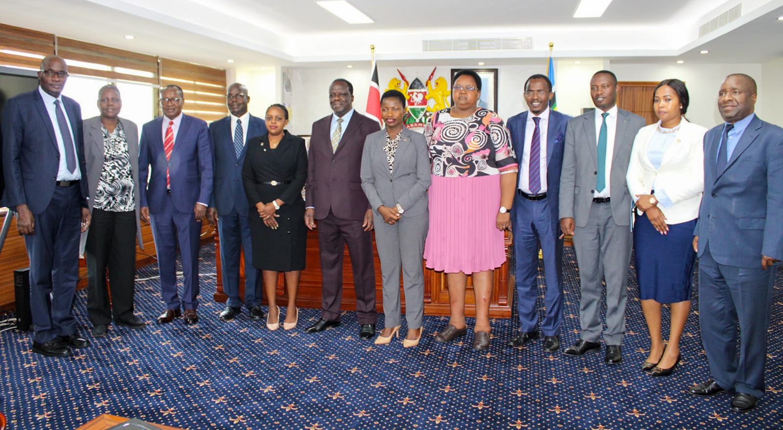 Stakeholders present during signing of the Perfomace Contract