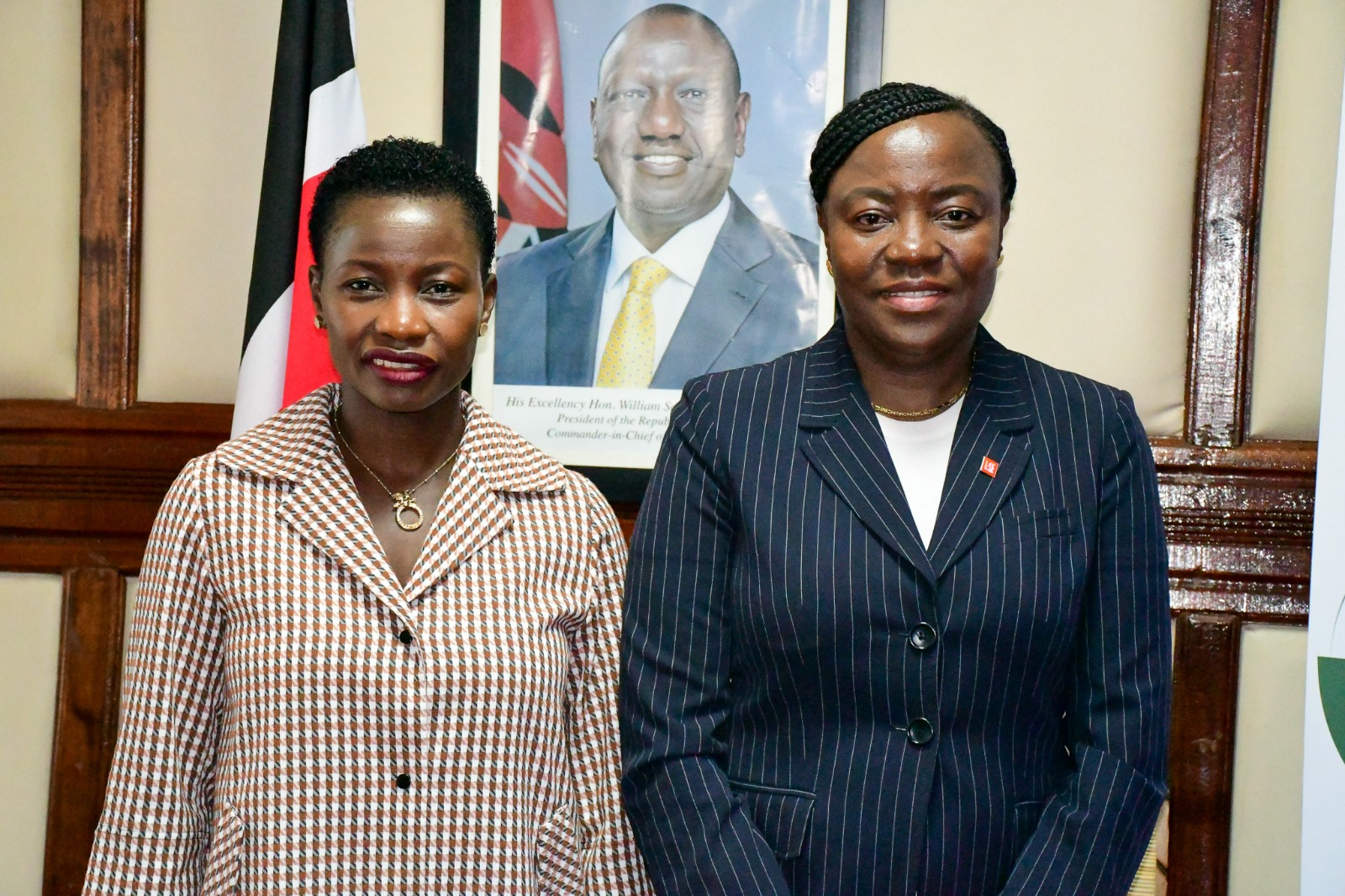 PS. MSME Development and EADB Director General pose for a photo