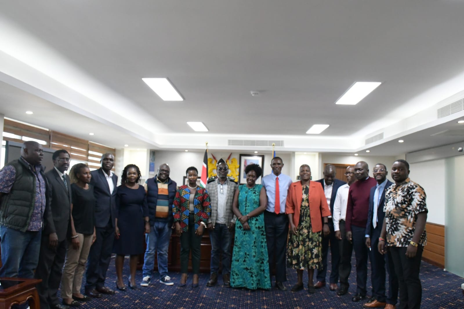 Members present during the fruitful deliberations on strengthening MSMEs prior to commissioning of NASEWA Industrial Park