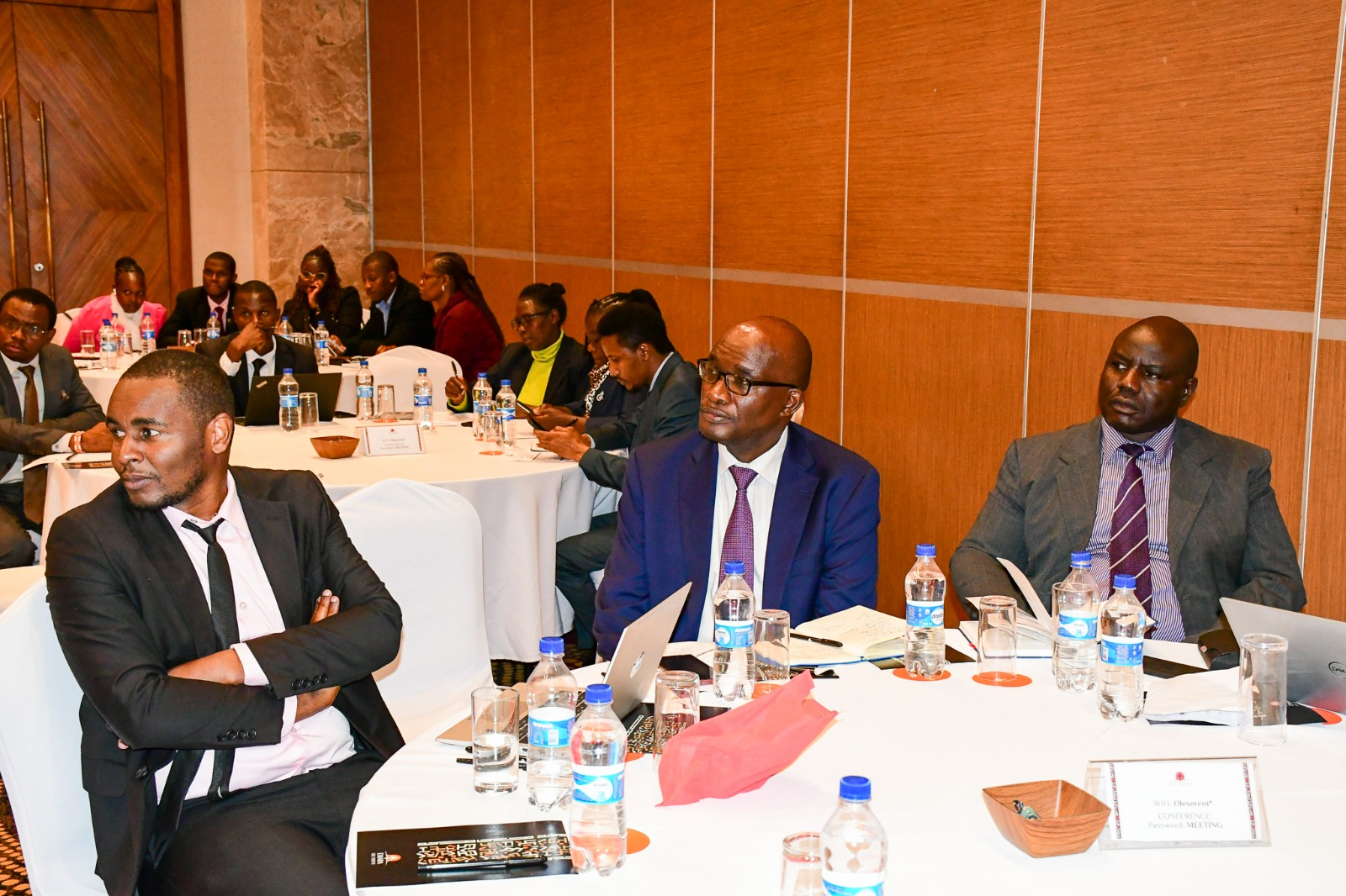 MSEA CEO Henry Rithaa among other officers at the MSME Strategic Plan workshop