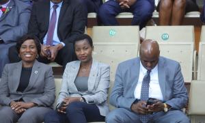 PS MSME Development Hon. Susan Mang'eni at the National Assembly among other dignitaries