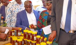 MSMEs showcase products at the Baringo Business and Digital Innovation Summit