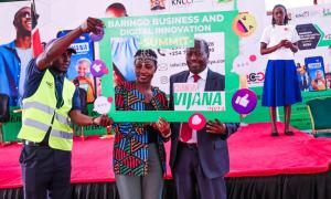 MSMEs present at the Baringo Business and Digital Innovation Forum