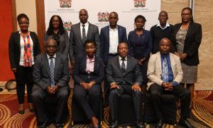 Dignitaries present at the high-level stakeholder engagement on Credit Guarantee Forum for MSMEs