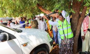 PS officially hands over a fully equipped car wash facility and Certificate of registration to 18 groups