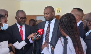 Dr. Antony Njeru speaks to press about draft MSMEs Policy 2025 alongside various stakeholders