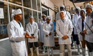 PSC Members of the Kenya Jobs EconomicTransformation visit Ndumberi Dairy Farmers Cooperative Society