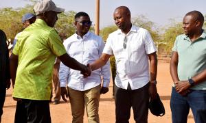 H.E President William Samoei Ruto arrives at NYOTA Venue