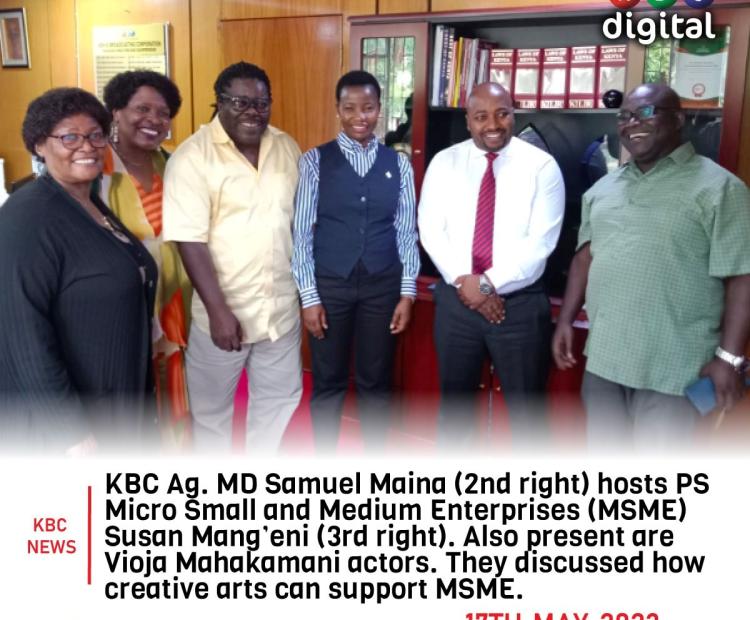 PS Susan Mangeni visits to KBC
