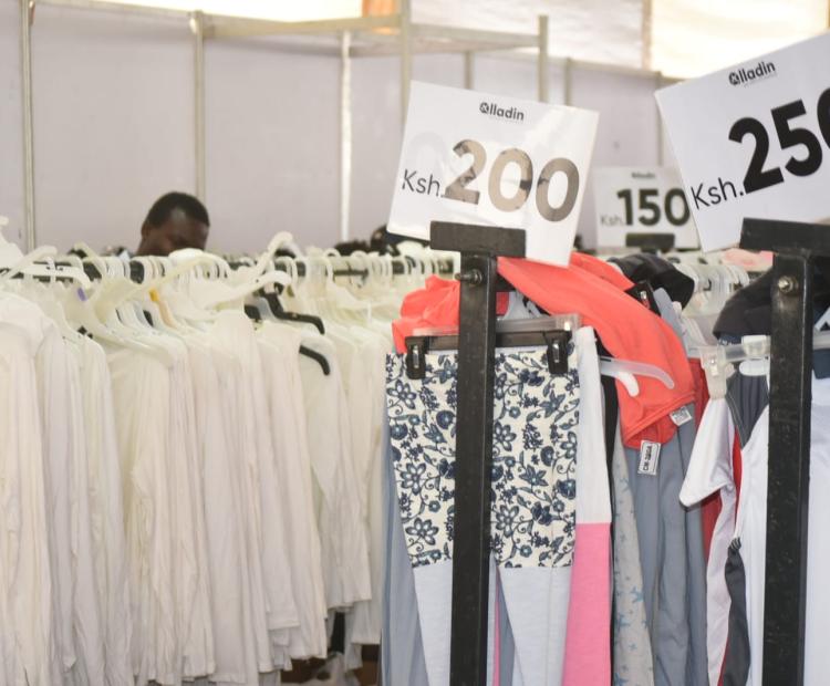 Items on display at the Changamka Kenya Shopping Festival