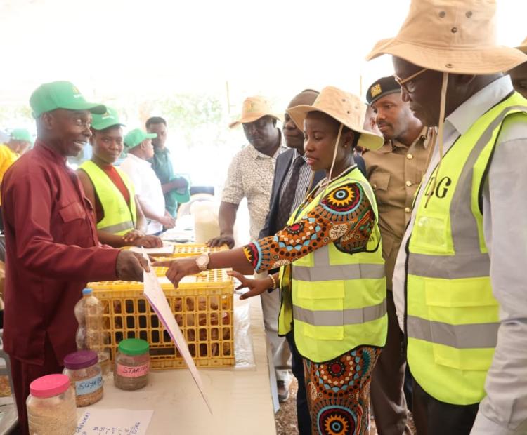 Principal Secretary MSMEs visits MSMEs stands at the event
